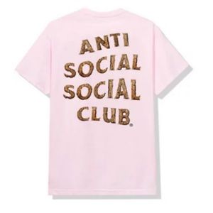 NWT Anti Social Social Club Good Wood Barbie Pink Tee Oversized XL